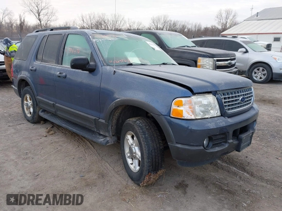 2003 Ford Explorer XLT с VIN 1FMZU63K53ZA88146, выставлен на аукционе IAAI как лот 41339470 с пробегом 181 644 миль миль и . История ставок и продаж доступна на DreamBid. Изображение 1.