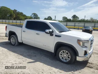 2019 GMC Sierra 1500 SLT z VIN 3GTP8DED8KG245539, wystawiony jako Copart lot #52478105 z przebiegiem 60 008 mil mil oraz Szkoda całkowita • Salvage title. Historia ofert i sprzedaży dostępna na DreamBid. Obrazek 4.