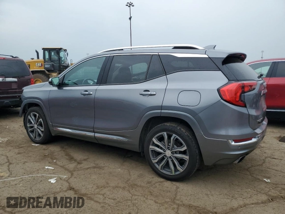 2019 GMC Terrain Denali with VIN 3GKALXEX1KL393060, listed as a Copart auction lot 61062835 with 60,857 mi miles and Salvage title. Bid and sale history available at DreamBid. Image 2.