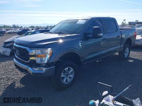 2021 Ford F-150 XL with VIN 1FTFW1E86MKD57397, listed as a IAAI auction lot 42174774 with 59,227 mi miles and . Bid and sale history available at DreamBid. Image 18.