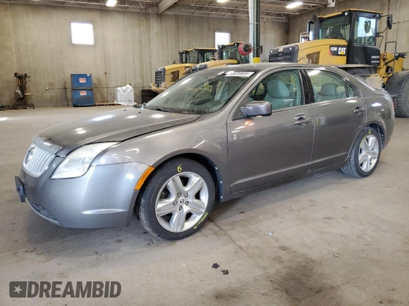 2010 Mercury Milan with VIN 3MEHM0HA0AR635840, listed as a Copart auction lot 56030695 with 157,205 mi miles and Salvage title. Bid and sale history available at DreamBid. Image 1.
