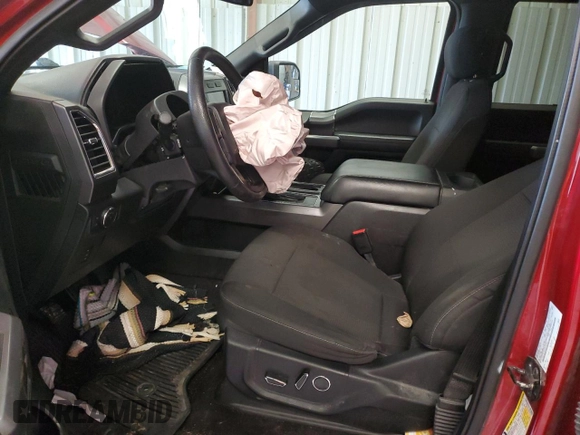 2016 Ford F-150 XLT with VIN 1FTEW1EF0GFA94752, listed as a Copart auction lot 49708005 with Not Provided miles and Salvage Title. Bid and sale history available at carsss.com. Image 7.