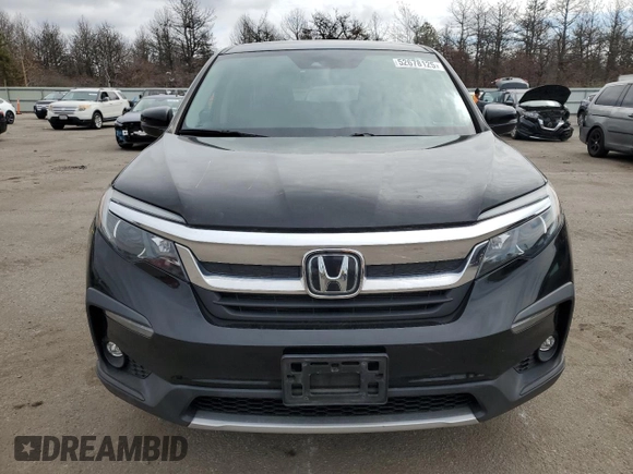 2020 Honda Pilot EX-L with VIN 5FNYF6H57LB068676, listed as a Copart auction lot 52678125 with 54,764 mi miles and Salvage title. Bid and sale history available at DreamBid. Image 5.