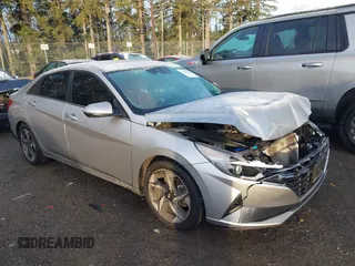 2021 Hyundai Elantra SEL with VIN 5NPLN4AG1MH012443, listed as a IAAI auction lot 41209499 with 57,829 mi miles. Bid and sale history available at carsss.com. Image 1.
