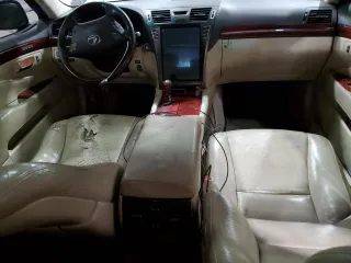 2011 Lexus LS 460 z VIN JTHBL5EF5B5105065, wystawiony jako Copart lot #89051615 z przebiegiem 145 609 mil mil oraz Szkoda całkowita • Salvage title. Historia ofert i sprzedaży dostępna na DreamBid. Obrazek 8.
