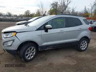 2018 Ford EcoSport SE with VIN MAJ6P1UL8JC190197, listed as a IAAI auction lot 40958854 with 17,584 mi miles. Bid and sale history available at carsss.com. Image 14.