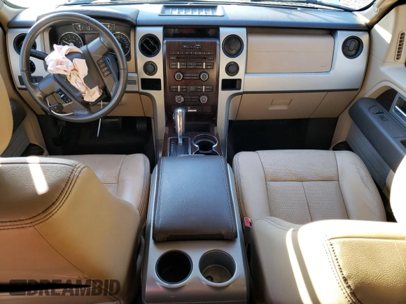 2012 Ford F-150 XL with VIN 1FTFW1ETXCFC89424, listed as a Copart auction lot 87043494 with Not provided miles and Salvage title. Bid and sale history available at DreamBid. Image 8.