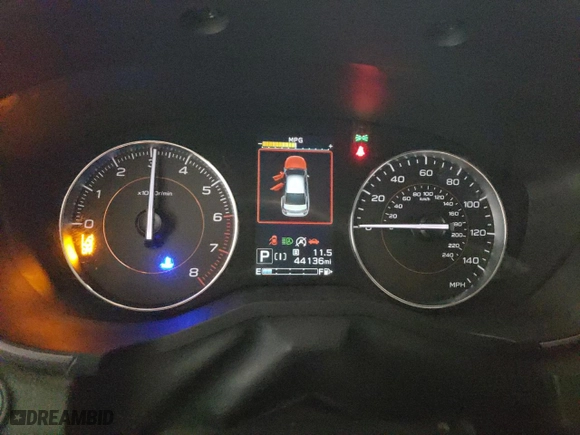 2021 Subaru Crosstrek Limited with VIN JF2GTHNC9MH308946, listed as a Copart auction lot 50391595 with 44,136 mi miles and Salvage Title. Bid and sale history available at carsss.com. Image 9.