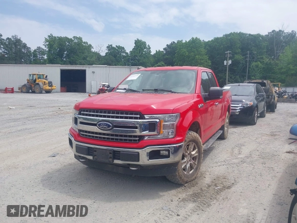 2018 Ford F-150 XL with VIN 1FTFX1E59JFB49943, listed as a IAAI auction lot 42291932 with 164,178 mi miles and . Bid and sale history available at DreamBid. Image 17.