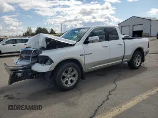 2010 Dodge 1500 Laramie с VIN 1D7RV1GT5AS152852, выставлен на аукционе Copart как лот 57825095 с пробегом 135 249 миль миль и На запчасти • Non repairable. История ставок и продаж доступна на DreamBid. Изображение 1.