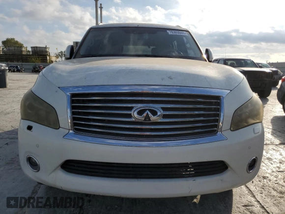 2012 Infiniti QX56 7-passenger with VIN JN8AZ2NF6C9518511, listed as a Copart auction lot 78303644 with 206,019 mi miles and Clean Title. Bid and sale history available at carsss.com. Image 5.