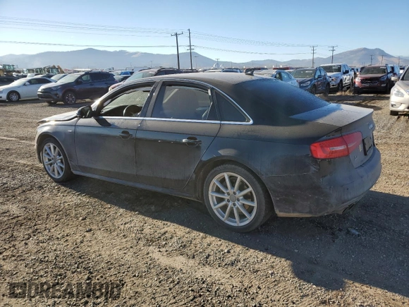2014 Audi A4 Prestige with VIN WAUMFAFL9EN041175, listed as a Copart auction lot 83340014 with 94,690 mi miles and Salvage Title. Bid and sale history available at carsss.com. Image 2.