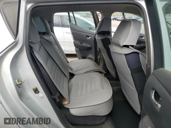 2015 Nissan LEAF SV with VIN 1N4AZ0CP8FC313460, listed as a Copart auction lot 51716765 with 90,163 mi miles and Salvage Title. Bid and sale history available at carsss.com. Image 10.