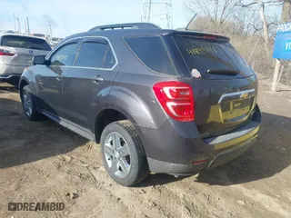 2016 Chevrolet Equinox LT with VIN 2GNALCEK2G6206923, listed as a IAAI auction lot 41843747 with 125,656 mi miles. Bid and sale history available at carsss.com. Image 3.