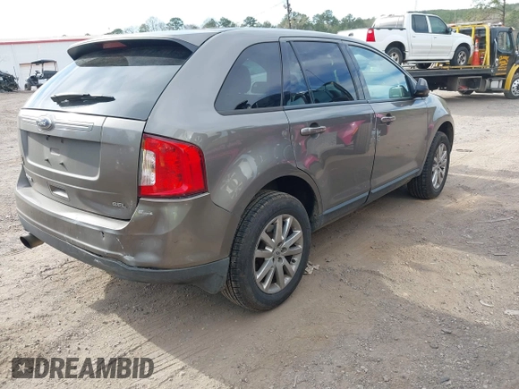2013 Ford Edge SEL with VIN 2FMDK3JC6DBB50104, listed as a IAAI auction lot 41830242 with 189,186 mi miles. Bid and sale history available at carsss.com. Image 4.