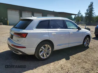 2023 Audi Q7 Premium with VIN WA1AXBF77PD016497, listed as a Copart auction lot 61918424 with 35,510 mi miles and Salvage title. Bid and sale history available at DreamBid. Image 3.
