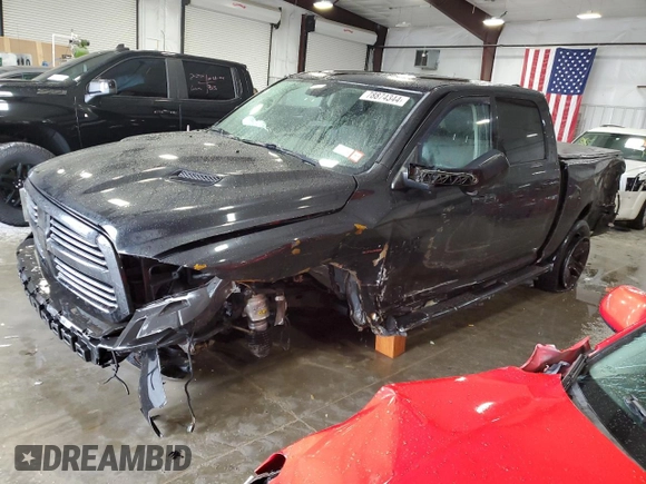 2016 Ram 1500 Sport with VIN 1C6RR7MT7GS177497, listed as a Copart auction lot 78874344 with 297,956 mi miles and Salvage title. Bid and sale history available at DreamBid. Image 1.