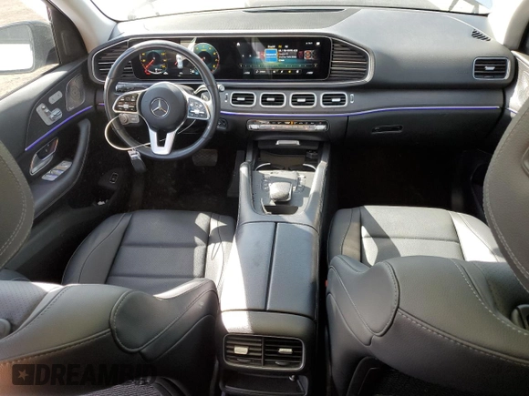 2022 Mercedes-Benz GLE 350 with VIN 4JGFB4KB9NA830600, listed as a Copart auction lot 46502195 with 43,251 mi miles and Salvage title. Bid and sale history available at DreamBid. Image 8.