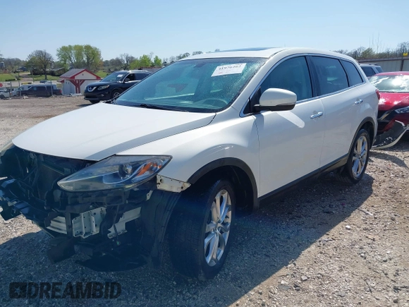 2013 Mazda CX-9 Grand Touring with VIN JM3TB2DA3D0403697, listed as a IAAI auction lot 41976262 with 127,117 mi miles and . Bid and sale history available at DreamBid. Image 18.