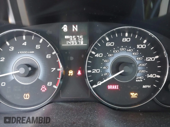 2010 Subaru Legacy 2.5i with VIN 4S3BMCA60A3234950, listed as a IAAI auction lot 41510025 with 149,578 mi miles. Bid and sale history available at carsss.com. Image 7.