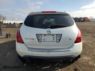 2006 Nissan Murano SL with VIN JN8AZ08T96W405907, listed as a Copart auction lot 84817324 with 128,416 mi miles and Clean Title. Bid and sale history available at carsss.com. Image 6.