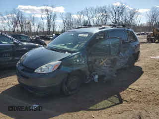 2005 Toyota Sienna CE with VIN 5TDZA23C15S379875, listed as a Copart auction lot 50169575 with 287,012 mi miles and Non repairable. Bid and sale history available at DreamBid. Image 1.