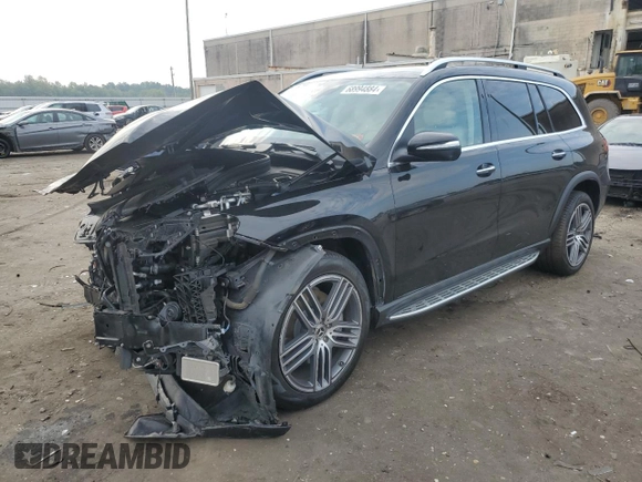 2024 Mercedes-Benz GLS 450 with VIN 4JGFF5KE7RB057873, listed as a Copart auction lot 68994884 with 18,749 mi miles and Salvage Title. Bid and sale history available at DreamBid. Image 1.