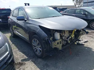 2021 Acura RDX w/Technology Package with VIN 5J8TC1H59ML005505, listed as a IAAI auction lot 41571125 with 46,451 mi miles. Bid and sale history available at carsss.com. Image 1.