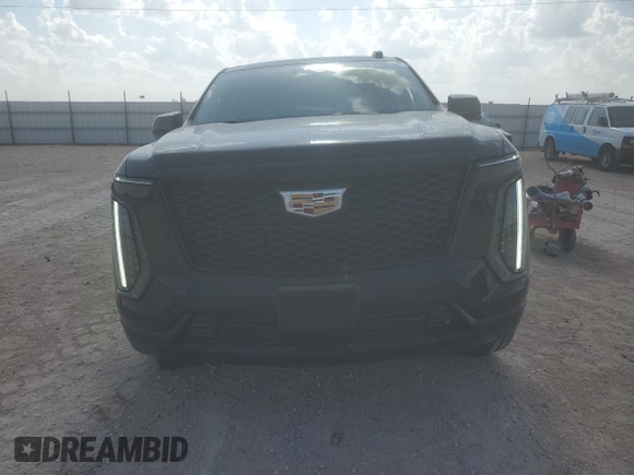 2025 Cadillac Escalade z VIN 1GYS9GRL2SR150916, wystawiony jako Copart lot #54397255 z przebiegiem 3 650 mil mil oraz Szkoda całkowita • Salvage title. Historia ofert i sprzedaży dostępna na DreamBid. Obrazek 5.