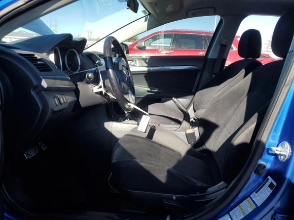 2009 Mitsubishi Lancer with VIN JA3AV66V39U028312, listed as a Copart auction lot 46925055 with 138,138 mi miles and Salvage Title. Bid and sale history available at DreamBid. Image 7.