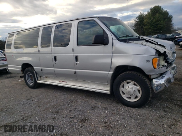 2002 Ford Econoline Passenger XL with VIN 1FBSS31L12HA34583, listed as a Copart auction lot 86967804 with 205,413 mi miles and Salvage title. Bid and sale history available at DreamBid. Image 4.