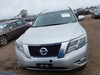 2016 Nissan Pathfinder Platinum with VIN 5N1AR2MM8GC658933, listed as a IAAI auction lot 41931265 with 117,274 mi miles. Bid and sale history available at carsss.com. Image 13.