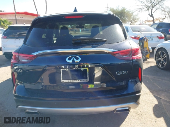 2020 Infiniti QX50 Luxe z VIN 3PCAJ5M17LF109157, wystawiony jako IAAI lot #41593864 z przebiegiem 27 895 mil mil oraz . Historia ofert i sprzedaży dostępna na DreamBid. Obrazek 16.