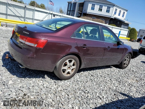 2006 Hyundai Sonata GLS with VIN 5NPEU46F66H012081, listed as a Copart auction lot 53703165 with 131,834 mi miles and Clean Title. Bid and sale history available at DreamBid. Image 3.