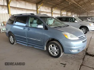 2004 Toyota Sienna XLE z VIN 5TDZA22CX4S194448, wystawiony jako Copart lot #60899125 z przebiegiem 102 509 mil mil oraz Czysty tytuł • Clean title. Historia ofert i sprzedaży dostępna na DreamBid. Obrazek 4.