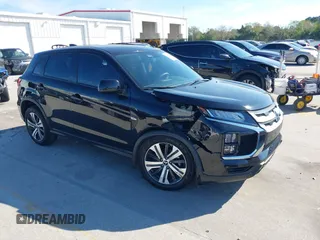 2024 Mitsubishi Outlander Sport S with VIN JA4ARUAU6RU002452, listed as a IAAI auction lot 41697777 with 14,988 mi miles. Bid and sale history available at carsss.com. Image 1.