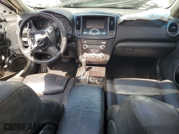 2012 Nissan Maxima SV with VIN 1N4AA5AP1CC840291, listed as a Copart auction lot 54147225 with 155,698 mi miles and Salvage title. Bid and sale history available at DreamBid. Image 8.