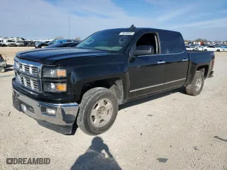 2015 Chevrolet Silverado 1500 LTZ with VIN 3GCUKSEJ6FG473463, listed as a Copart auction lot 88490955 with 177,015 mi miles and Clean Title. Bid and sale history available at carsss.com. Image 1.