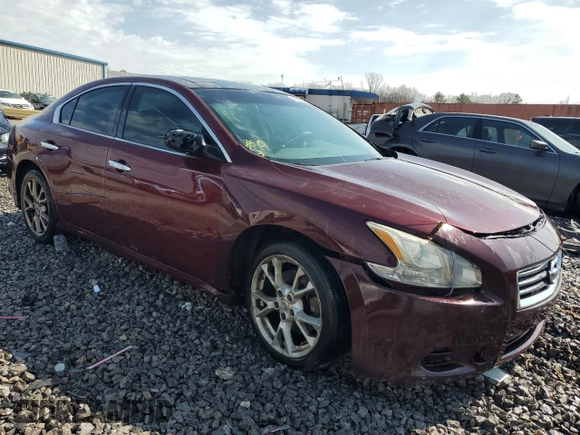 2012 Nissan Maxima SV z VIN 1N4AA5APXCC840158, wystawiony jako Copart lot #44621325 z przebiegiem Nie podano mil oraz Szkoda całkowita • Salvage title. Historia ofert i sprzedaży dostępna na DreamBid. Obrazek 4.