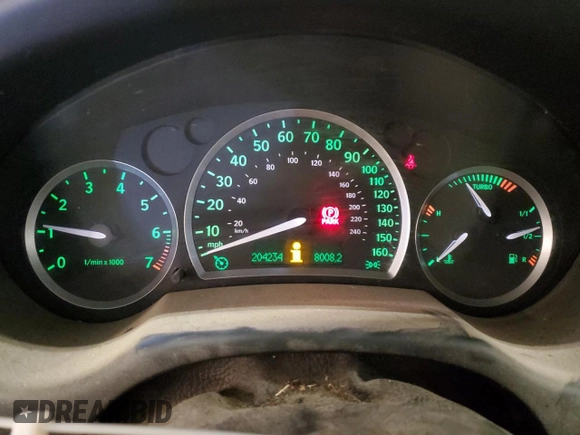 2005 Saab 9-3 Linear with VIN YS3FB45S851032498, listed as a Copart auction lot 44938905 with 204,234 mi miles and Salvage Title. Bid and sale history available at carsss.com. Image 9.