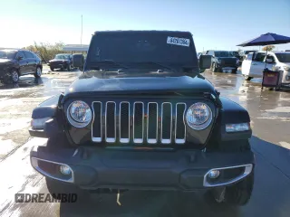 2022 Jeep Wrangler Unlimited Sahara with VIN 1C4HJXEN5NW145438, listed as a Copart auction lot 84207384 with 38,964 mi miles and Non repairable. Bid and sale history available at DreamBid. Image 5.