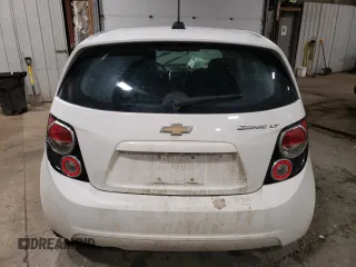 2016 Chevrolet Sonic LT with VIN 1G1JC6SHXG4107781, listed as a Copart auction lot 87621095 with 0 mi miles and Non Repairable. Bid and sale history available at carsss.com. Image 6.