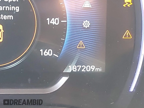 2019 Hyundai Santa Fe SEL with VIN 5NMS33AD3KH024170, listed as a IAAI auction lot 41675929 with 187,209 mi miles and . Bid and sale history available at DreamBid. Image 15.