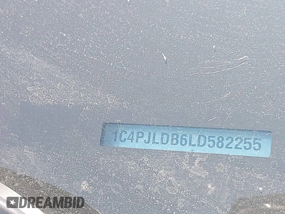 2020 Jeep Cherokee Limited with VIN 1C4PJLDB6LD582255, listed as a IAAI auction lot 42493155 with 73,371 mi miles and . Bid and sale history available at DreamBid. Image 9.