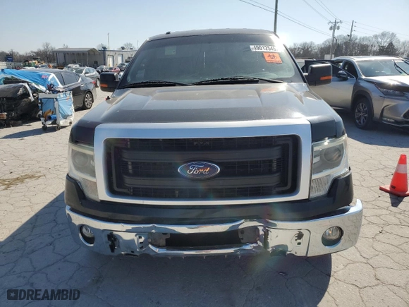 2014 Ford F-150 XL with VIN 1FTFW1CF4EKD04846, listed as a Copart auction lot 49012545 with 256,594 mi miles and Clean Title. Bid and sale history available at carsss.com. Image 5.