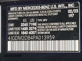 2023 Mercedes-Benz EQS 450+ z VIN 4JGDM2DB4PA013959, wystawiony jako Copart lot #53397755 z przebiegiem 19 617 mil mil oraz Szkody całkowita. Historia ofert i sprzedaży dostępna na DreamBid. Obrazek 13.