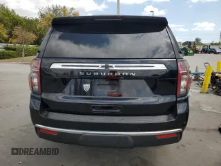 2022 Chevrolet Suburban LS with VIN 1GNSCBKD8NR114222, listed as a Copart auction lot 49244255 with 117,379 mi miles and Clean Title. Bid and sale history available at DreamBid. Image 6.