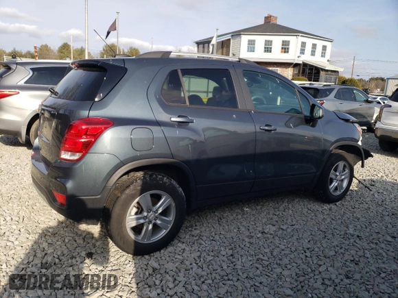 2022 Chevrolet Trax LT with VIN KL7CJPSM5NB559717, listed as a Copart auction lot 48938875 with 11,791 mi miles and Salvage Title. Bid and sale history available at carsss.com. Image 3.