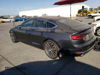 2019 Audi A5 Sportback Prestige with VIN WAUCNCF57KA016659, listed as a Copart auction lot 74605354 with 59,165 mi miles and Salvage Title. Bid and sale history available at carsss.com. Image 2.