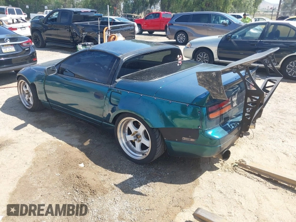1993 Nissan 300ZX z VIN JN1RZ27H4PX001807, wystawiony jako IAAI lot #42160056 z przebiegiem 132 863 mil mil oraz . Historia ofert i sprzedaży dostępna na DreamBid. Obrazek 3.